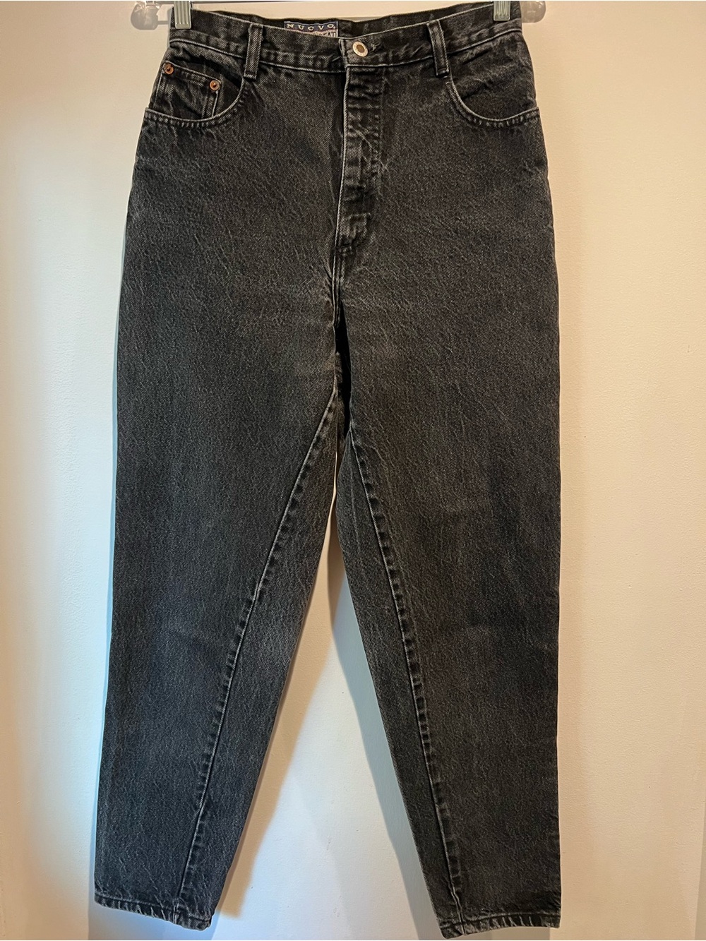 Nuovo County Seat Jeanswear Black Vintage Mom Jeans Size 11/12R Made in USA
